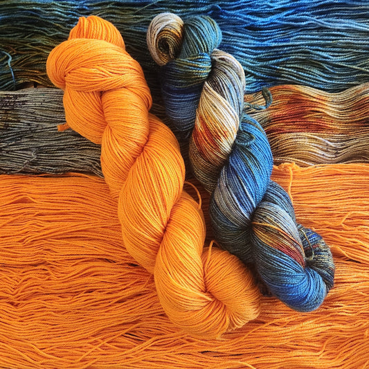 Breezy Beach Party Shawl Set- Cosmic Clementine image 0