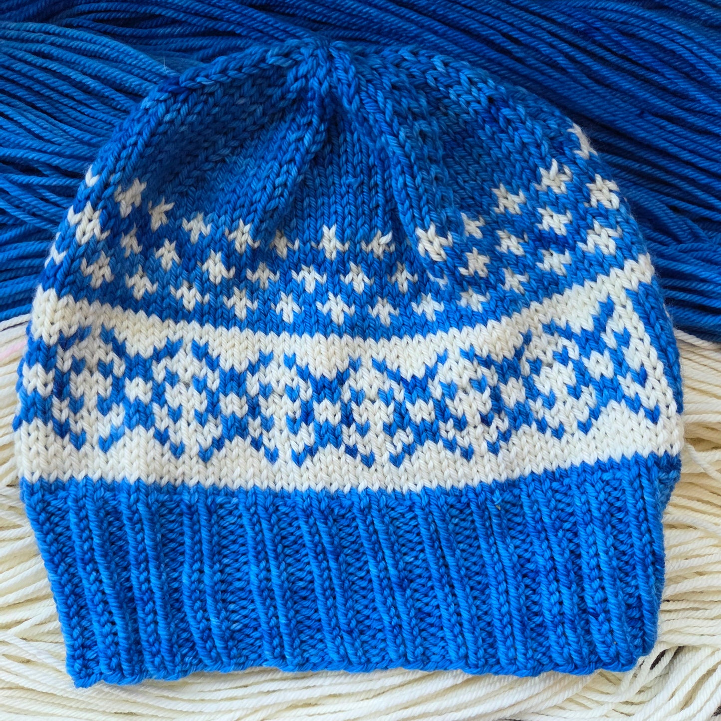 "F*CK ICE" Fairisle Hat Set